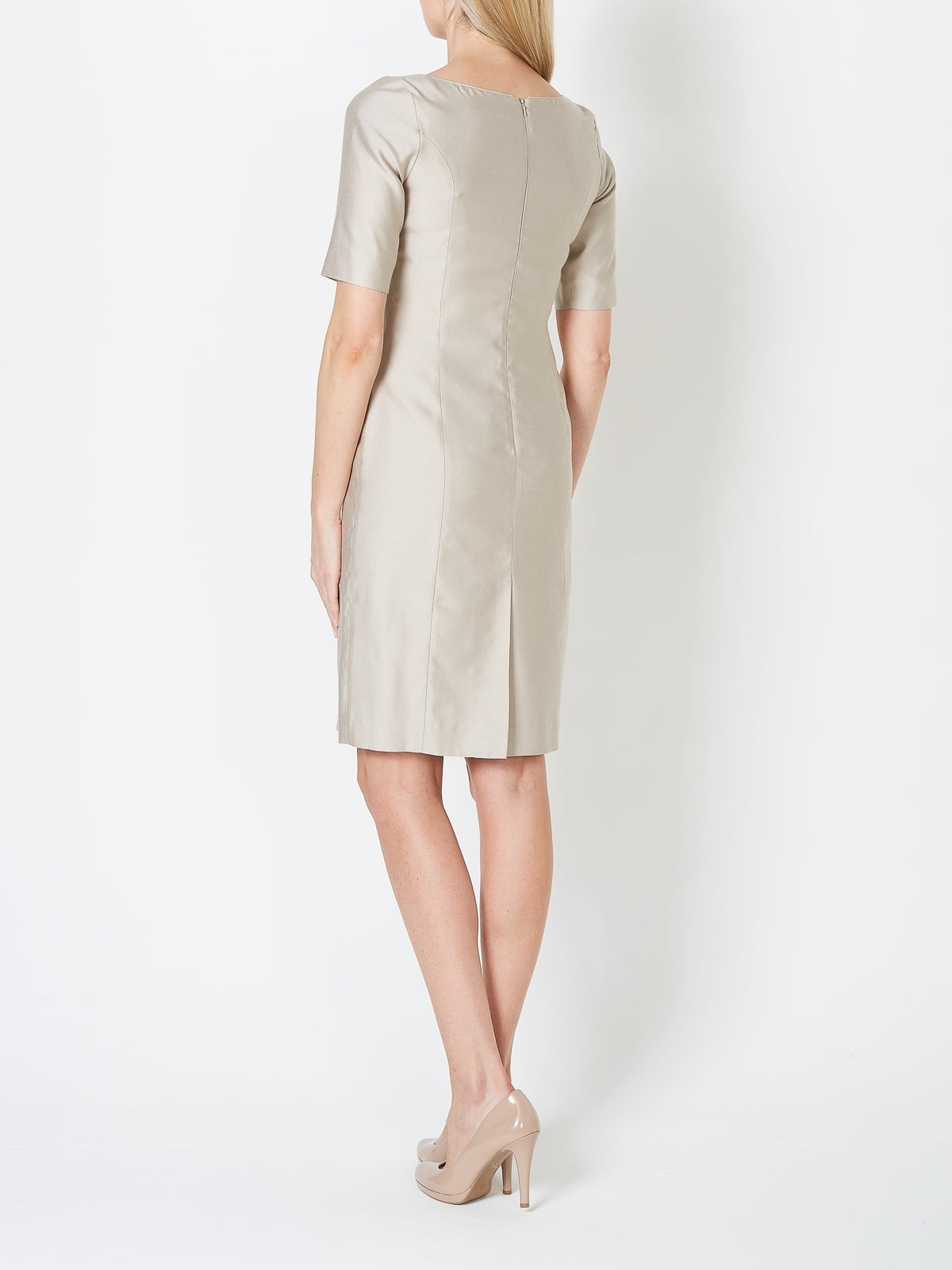 Cilla Dress Mineral Connaught Silk