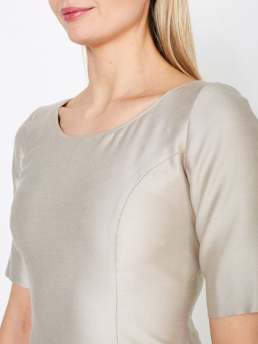 Cilla Dress Mineral Connaught Silk