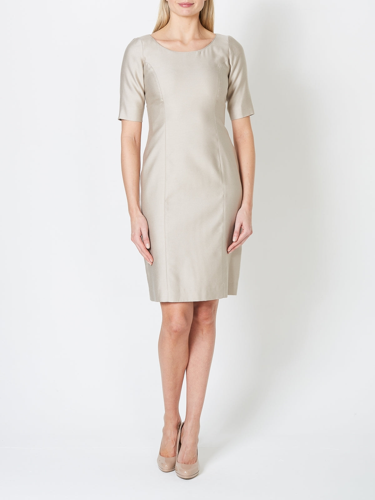 Cilla Dress Mineral Connaught Silk