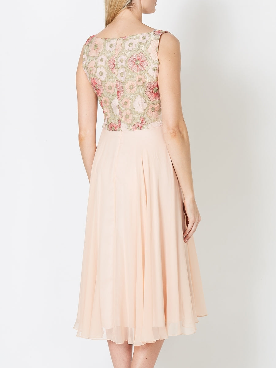 Amelia Dress Ivory Armenia Silk
