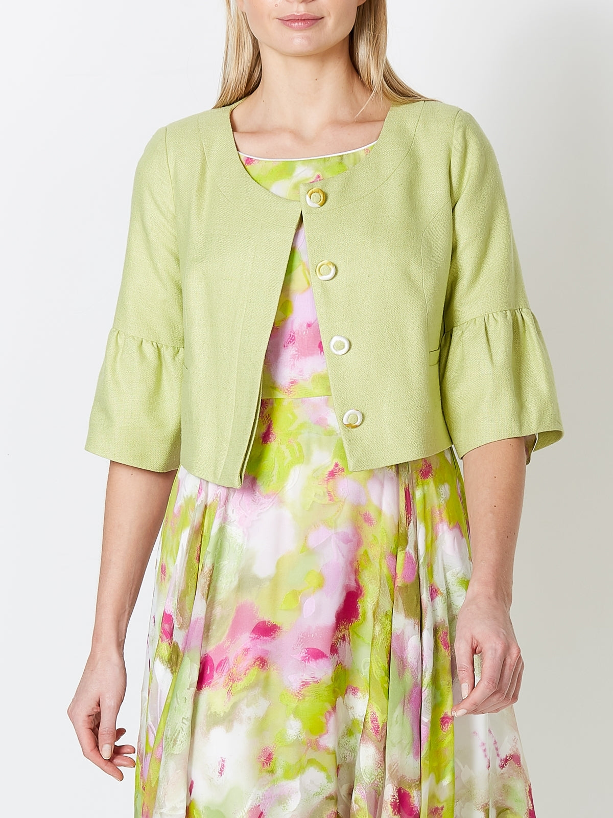 Kennedy Jacket Eau De Nil Katmandu Silk