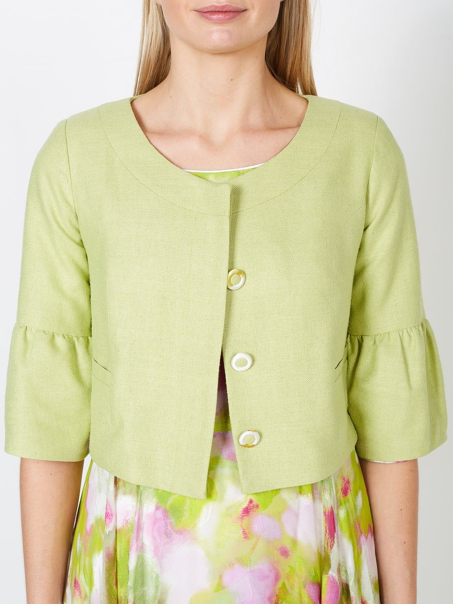 Kennedy Jacket Eau De Nil Katmandu Silk