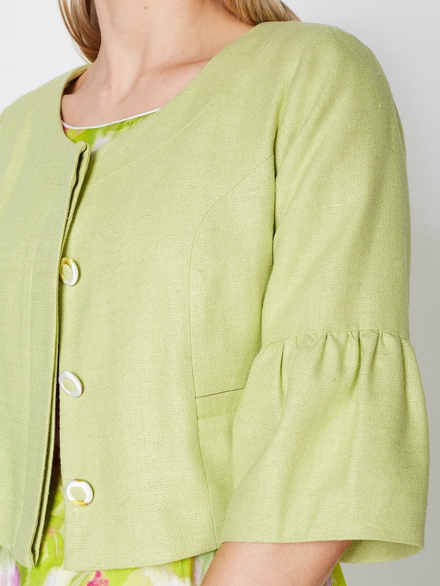 Kennedy Jacket Eau De Nil Katmandu Silk