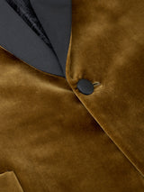 Cardamom Velvet Cotton Chaucer Jacket