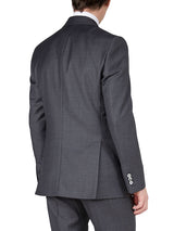 Charcoal Wellington Wool Newport Jacket
