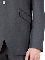 Charcoal Wellington Wool Newport Jacket