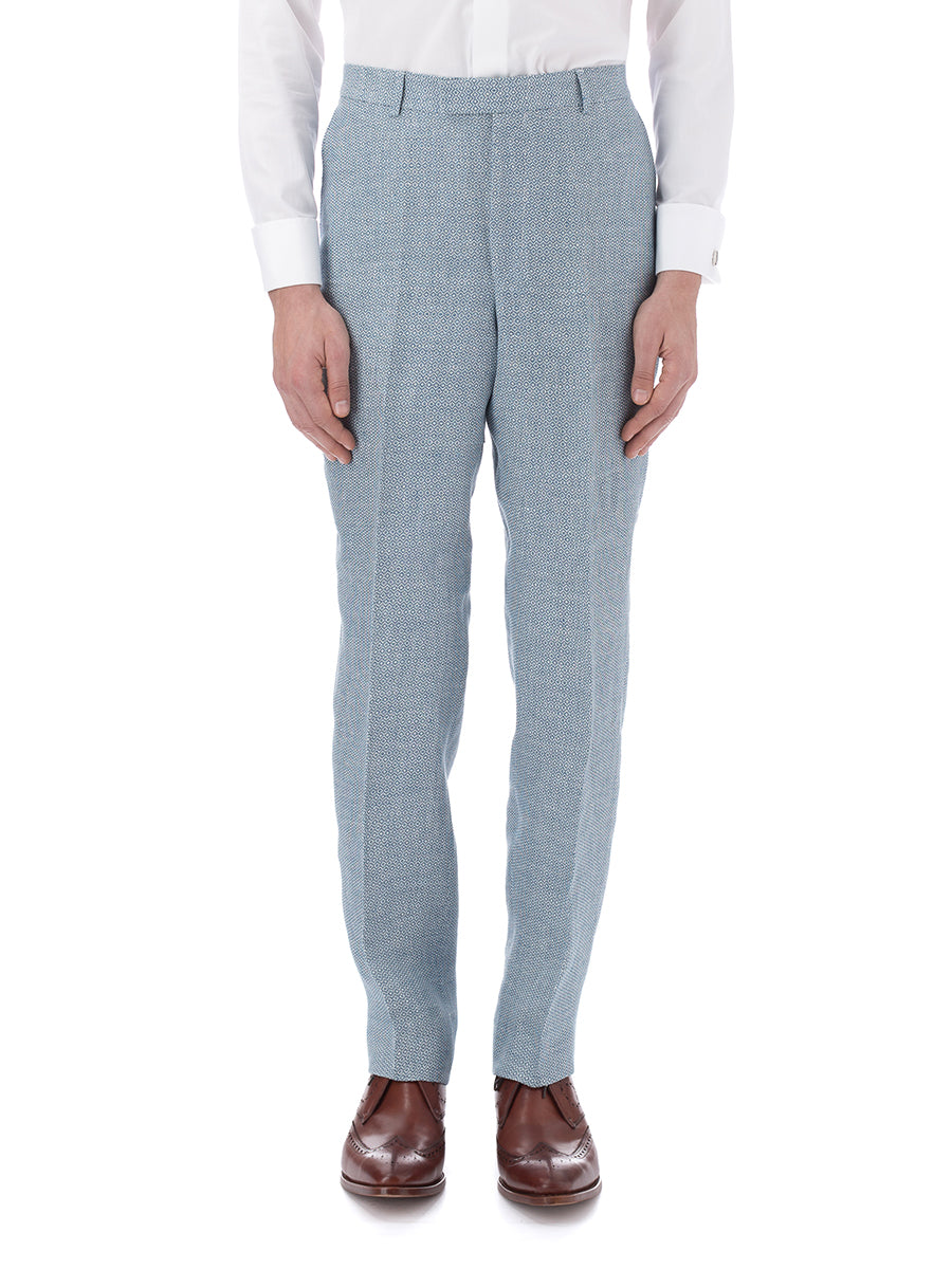 Blue Culcross Linen Windsor Trouser – Favourbrook