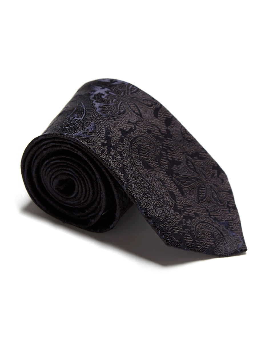 Navy Albert Silk Tie