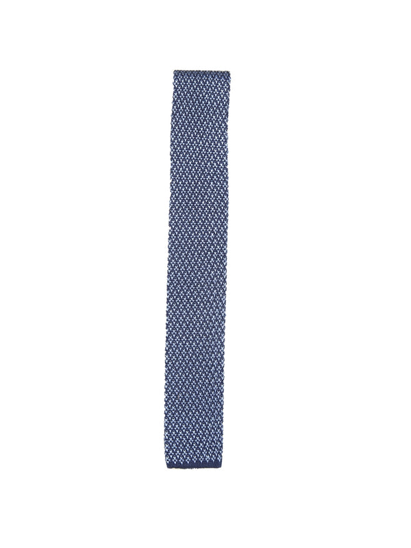 Navy Como Silk Tie