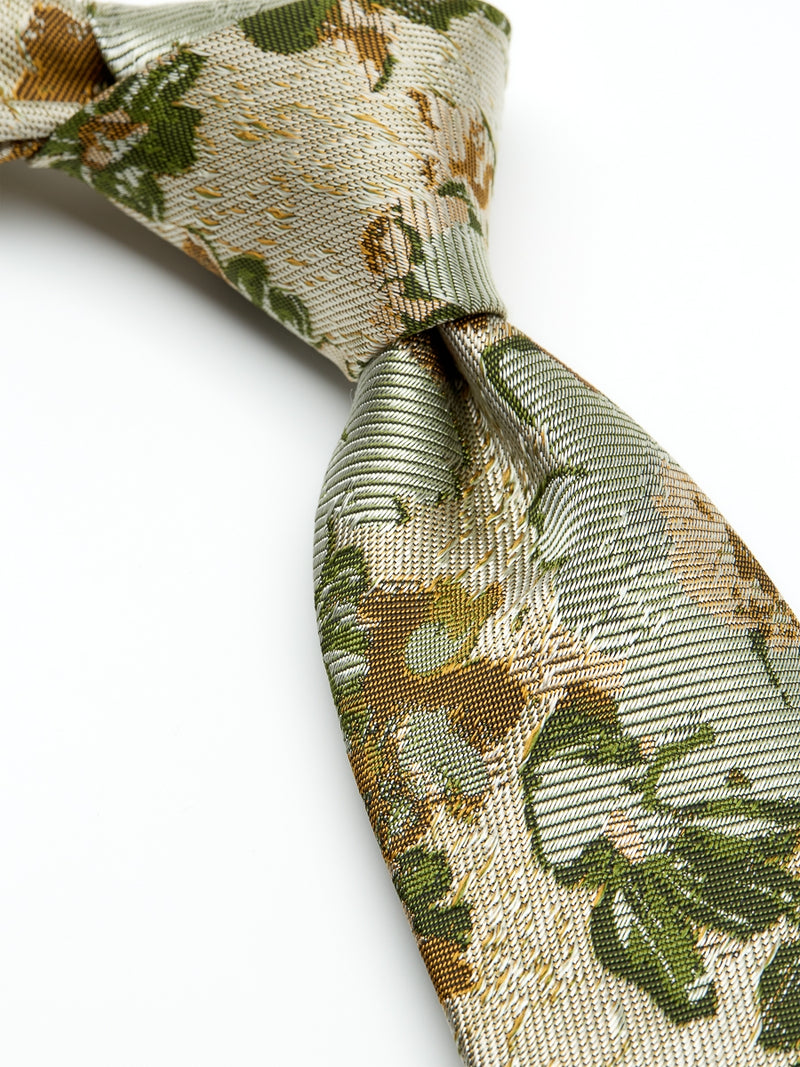 Gold Chatsworth Silk Tie