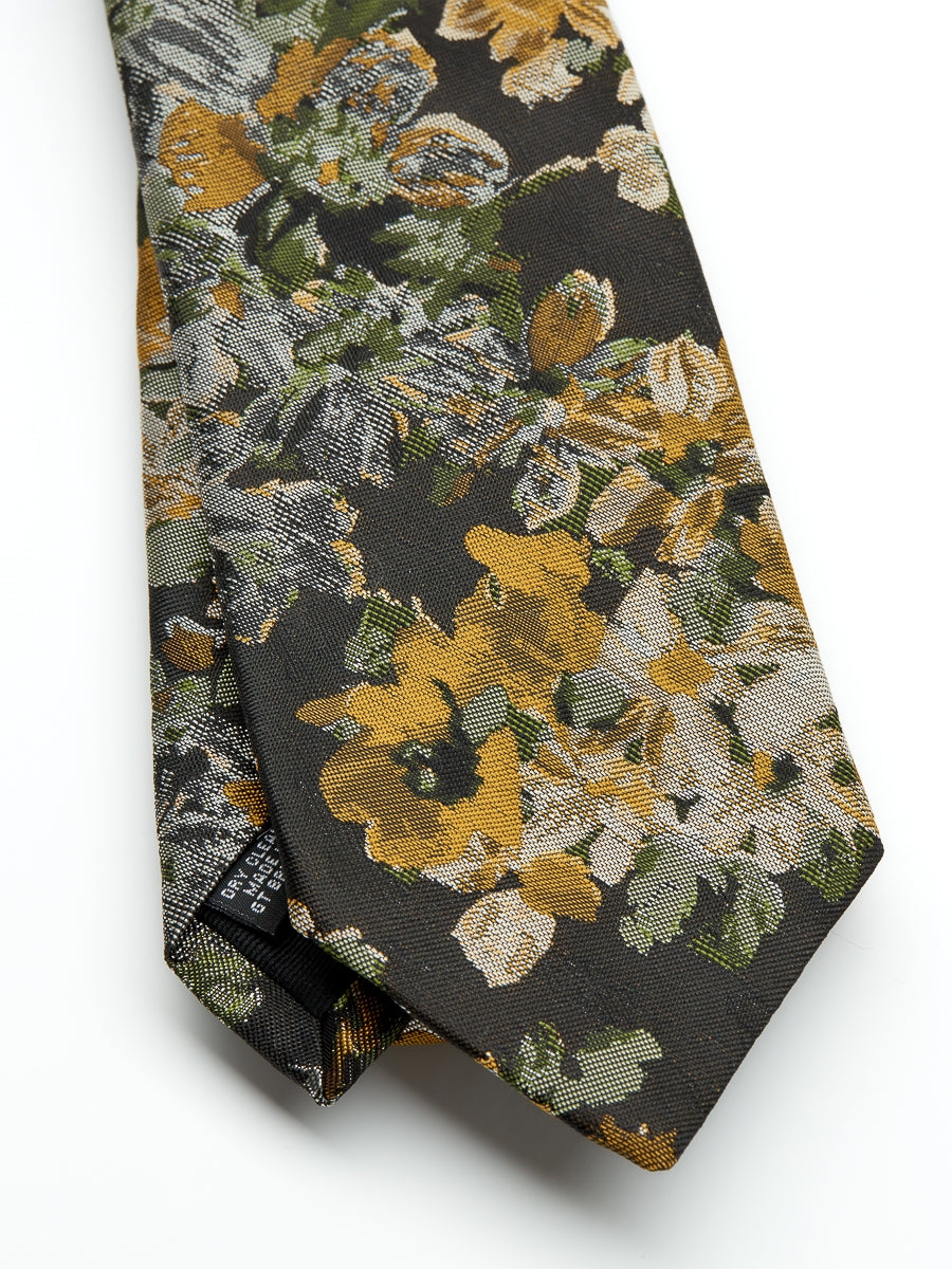 Olive Chatsworth Silk Tie